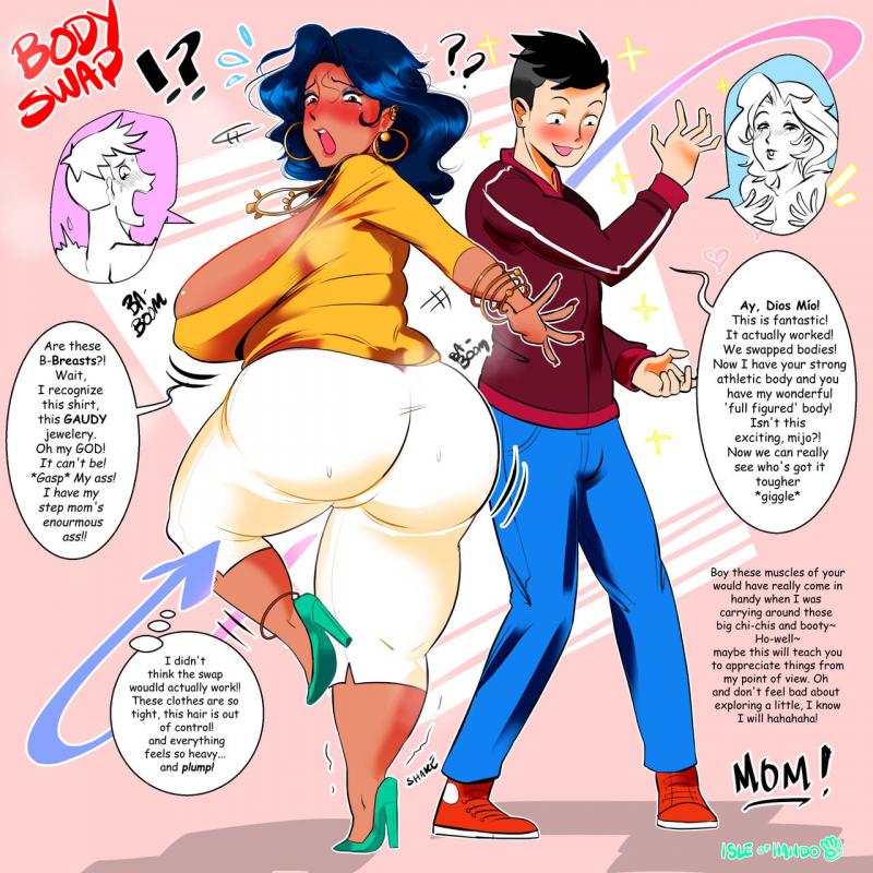 Hando - Swap with Madrastra! Porn Comics