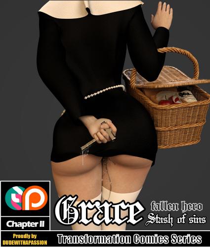 DudeWithAPassion - Grace Stash Of Sins (Ongoing) 3D Porn Comic
