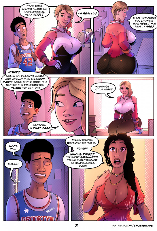 EmmaBrave - Spiderverse 18+ Porn Comics